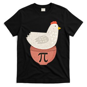 Happy Pi Day Funny Chicken Pot Pie 3 14 Science Math Teacher Funny Gift T-Shirt