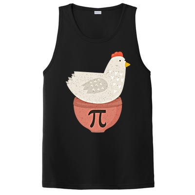 Happy Pi Day Funny Chicken Pot Pie 3 14 Science Math Teacher Funny Gift PosiCharge Competitor Tank