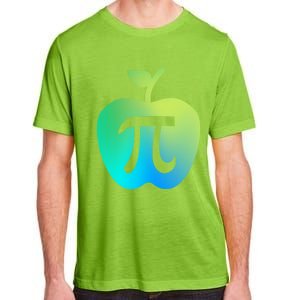 Happy Pi Day Cute Apple Pie 3 14 Funny Science Math Teacher Great Gift Adult ChromaSoft Performance T-Shirt