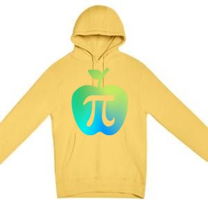 Happy Pi Day Cute Apple Pie 3 14 Funny Science Math Teacher Great Gift Premium Pullover Hoodie