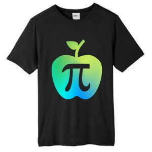 Happy Pi Day Cute Apple Pie 3 14 Funny Science Math Teacher Great Gift Tall Fusion ChromaSoft Performance T-Shirt