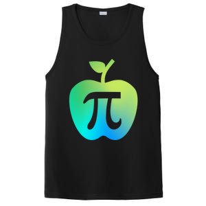 Happy Pi Day Cute Apple Pie 3 14 Funny Science Math Teacher Great Gift PosiCharge Competitor Tank