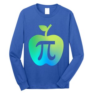 Happy Pi Day Cute Apple Pie 3 14 Funny Science Math Teacher Great Gift Long Sleeve Shirt