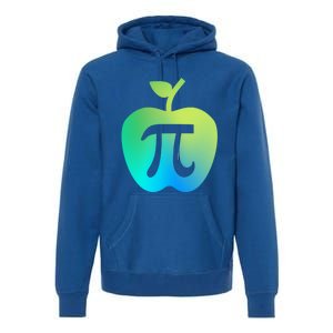 Happy Pi Day Cute Apple Pie 3 14 Funny Science Math Teacher Great Gift Premium Hoodie