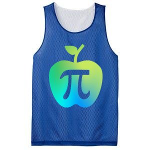 Happy Pi Day Cute Apple Pie 3 14 Funny Science Math Teacher Great Gift Mesh Reversible Basketball Jersey Tank