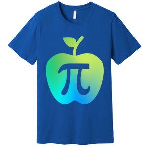 Happy Pi Day Cute Apple Pie 3 14 Funny Science Math Teacher Great Gift Premium T-Shirt