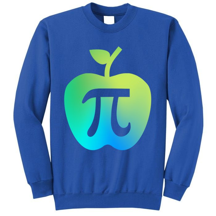 Happy Pi Day Cute Apple Pie 3 14 Funny Science Math Teacher Great Gift Tall Sweatshirt