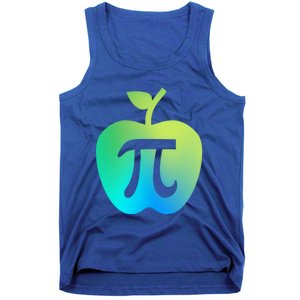 Happy Pi Day Cute Apple Pie 3 14 Funny Science Math Teacher Great Gift Tank Top