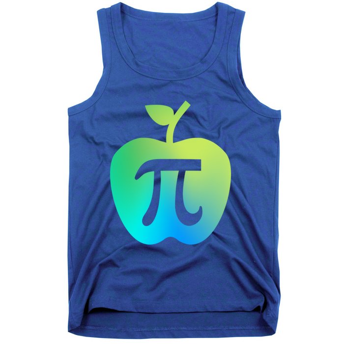 Happy Pi Day Cute Apple Pie 3 14 Funny Science Math Teacher Great Gift Tank Top