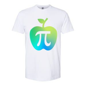 Happy Pi Day Cute Apple Pie 3 14 Funny Science Math Teacher Great Gift Softstyle CVC T-Shirt