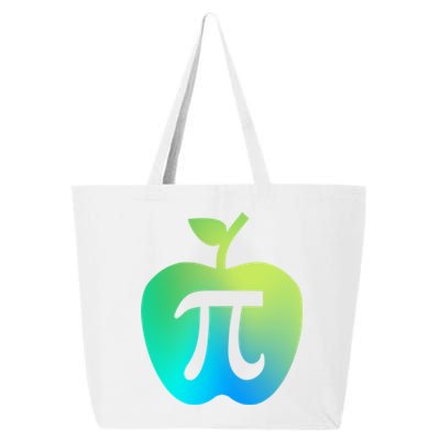 Happy Pi Day Cute Apple Pie 3 14 Funny Science Math Teacher Great Gift 25L Jumbo Tote