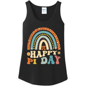 Happy PI Day 3.14 Pi Symbol For Math Lovers Ladies Essential Tank