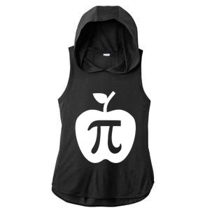 Happy Pi Day Cute Apple Pie 3 14 Funny Science Math Teacher Meaningful Gift Ladies PosiCharge Tri-Blend Wicking Draft Hoodie Tank