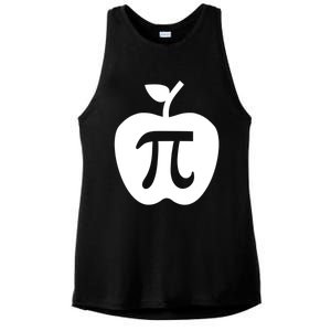 Happy Pi Day Cute Apple Pie 3 14 Funny Science Math Teacher Meaningful Gift Ladies PosiCharge Tri-Blend Wicking Tank