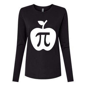 Happy Pi Day Cute Apple Pie 3 14 Funny Science Math Teacher Meaningful Gift Womens Cotton Relaxed Long Sleeve T-Shirt