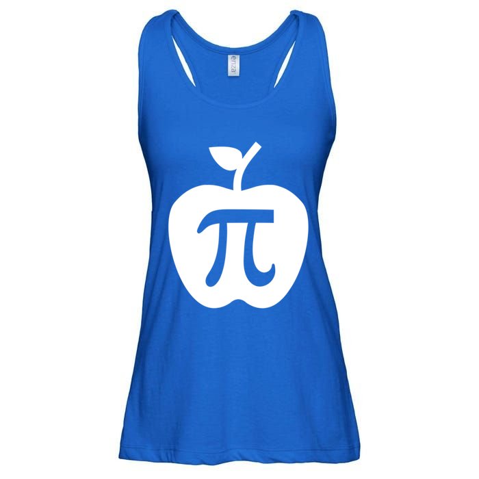 Happy Pi Day Cute Apple Pie 3 14 Funny Science Math Teacher Meaningful Gift Ladies Essential Flowy Tank