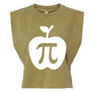 Happy Pi Day Cute Apple Pie 3 14 Funny Science Math Teacher Meaningful Gift Garment-Dyed Women's Muscle Tee