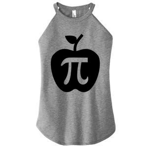 Happy Pi Day Cute Apple Pie 3 14 Funny Science Math Teacher Meaningful Gift Women's Perfect Tri Rocker Tank