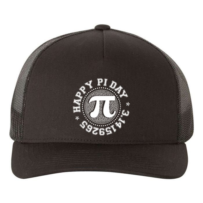 Happy Pi Day 3 1459265 Math Geek Nerd Gift Yupoong Adult 5-Panel Trucker Hat