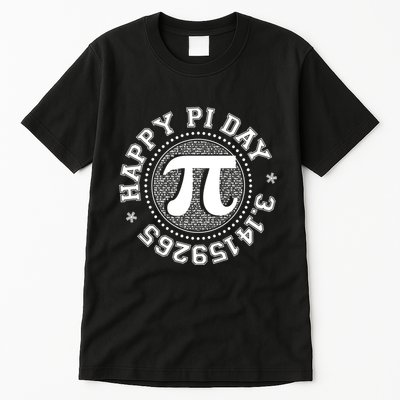 Happy Pi Day 3 1459265 Math Geek Nerd Gift Tall T-Shirt