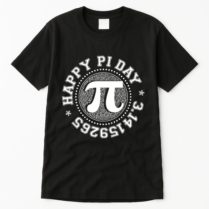 Happy Pi Day 3 1459265 Math Geek Nerd Gift Tall T-Shirt