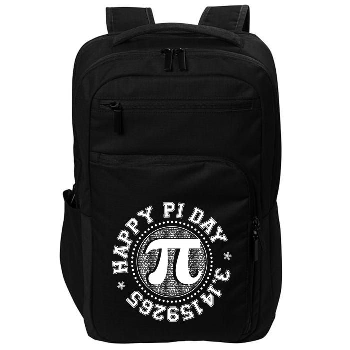 Happy Pi Day 3 1459265 Math Geek Nerd Gift Impact Tech Backpack
