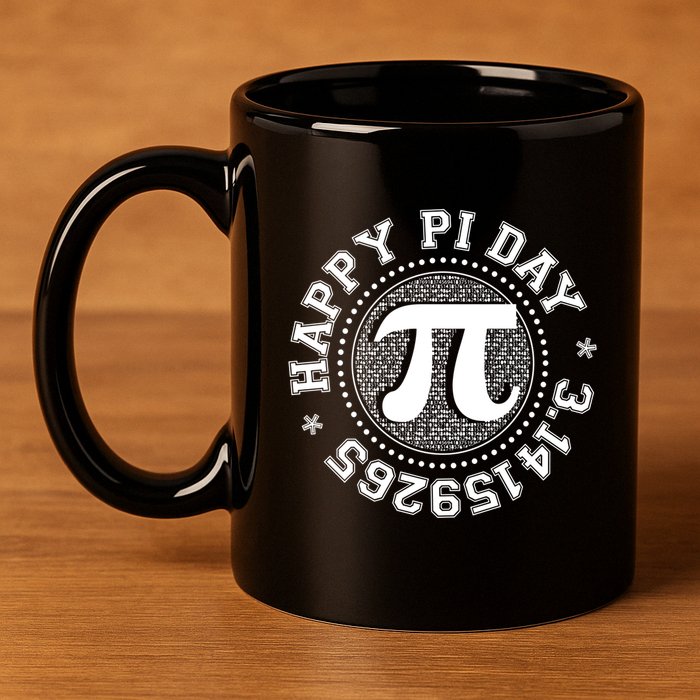 Happy Pi Day 3 1459265 Math Geek Nerd Gift 11oz C Handle Ceramic Mug