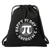 Happy Pi Day 3 1459265 Math Geek Nerd Gift Drawstring Bag