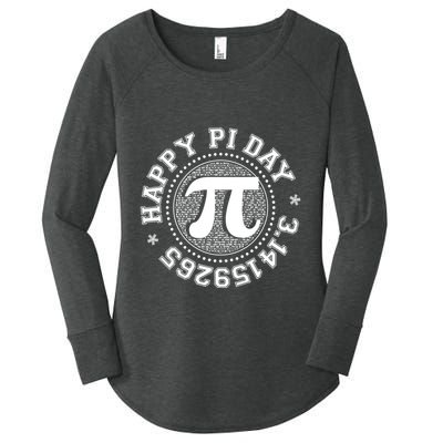 Happy Pi Day 3 1459265 Math Geek Nerd Gift Women's Perfect Tri Tunic Long Sleeve Shirt