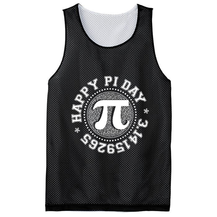 Happy Pi Day 3 1459265 Math Geek Nerd Gift Mesh Reversible Basketball Jersey Tank