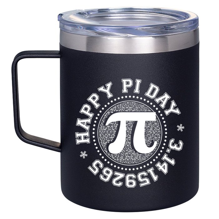 Happy Pi Day 3 1459265 Math Geek Nerd Gift 12oz Stainless Steel Coffee Mug