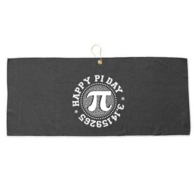 Happy Pi Day 3 1459265 Math Geek Nerd Gift Large Microfiber Waffle Golf Towel