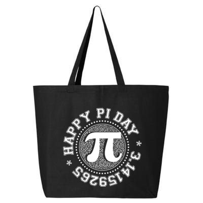 Happy Pi Day 3 1459265 Math Geek Nerd Gift 25L Jumbo Tote