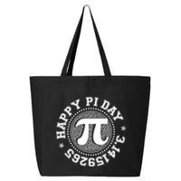Happy Pi Day 3 1459265 Math Geek Nerd Gift 25L Jumbo Tote