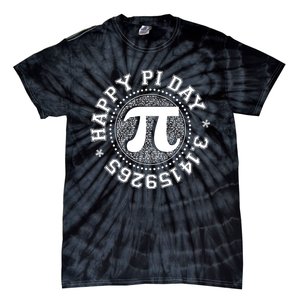 Happy Pi Day 3 1459265 Math Geek Nerd Gift Tie-Dye T-Shirt