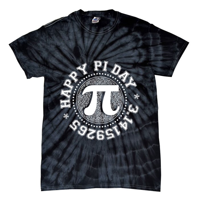 Happy Pi Day 3 1459265 Math Geek Nerd Gift Tie-Dye T-Shirt