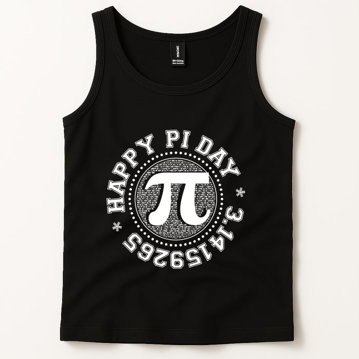 Happy Pi Day 3 1459265 Math Geek Nerd Gift Tank Top