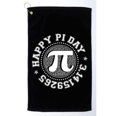 Happy Pi Day 3 1459265 Math Geek Nerd Gift Golf Towel