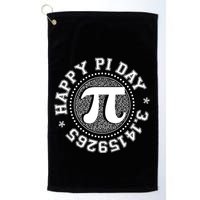 Happy Pi Day 3 1459265 Math Geek Nerd Gift Golf Towel