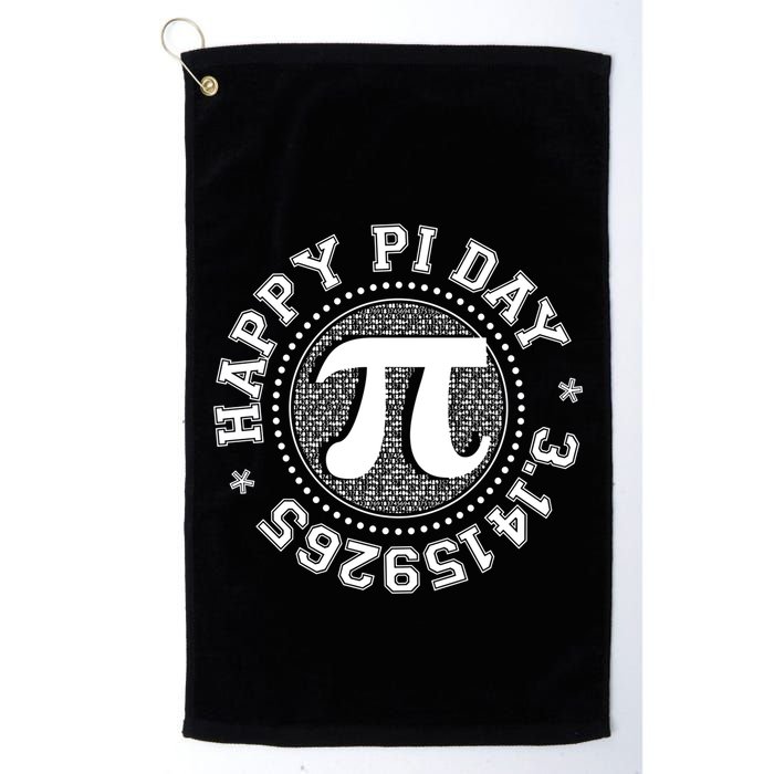 Happy Pi Day 3 1459265 Math Geek Nerd Gift Golf Towel