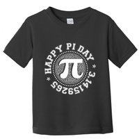 Happy Pi Day 3 1459265 Math Geek Nerd Gift Toddler T-Shirt