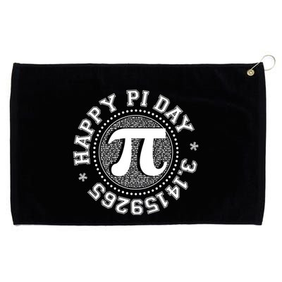 Happy Pi Day 3 1459265 Math Geek Nerd Gift Grommeted Golf Towel