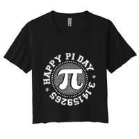 Happy Pi Day 3 1459265 Math Geek Nerd Gift Crop Top