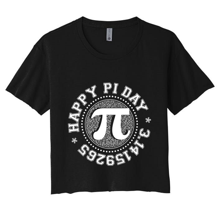 Happy Pi Day 3 1459265 Math Geek Nerd Gift Crop Top