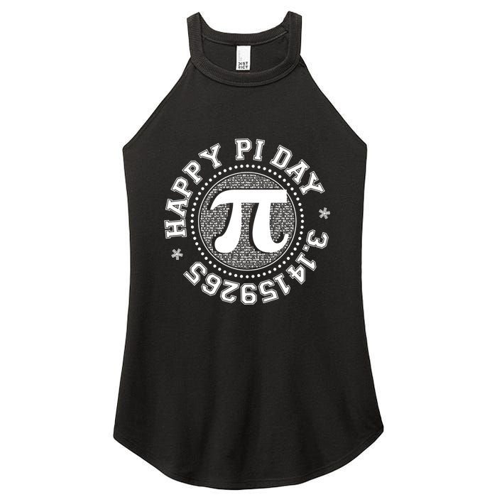 Happy Pi Day 3 1459265 Math Geek Nerd Gift Women's Perfect Tri Rocker Tank