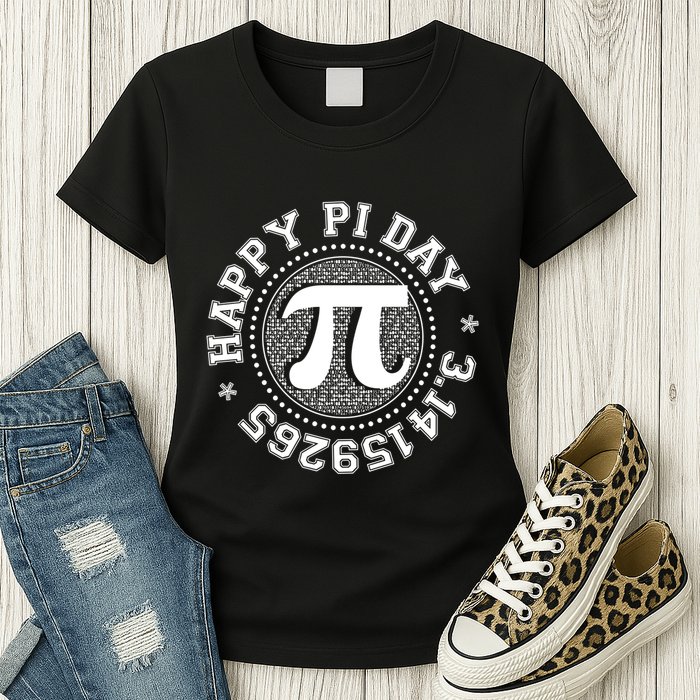Happy Pi Day 3 1459265 Math Geek Nerd Gift Womens T-Shirt