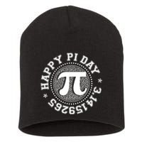 Happy Pi Day 3 1459265 Math Geek Nerd Gift Short Acrylic Beanie