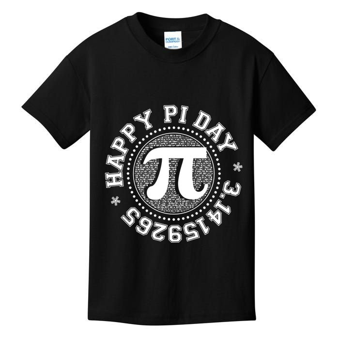 Happy Pi Day 3 1459265 Math Geek Nerd Gift Kids T-Shirt
