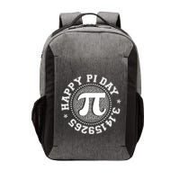 Happy Pi Day 3 1459265 Math Geek Nerd Gift Vector Backpack