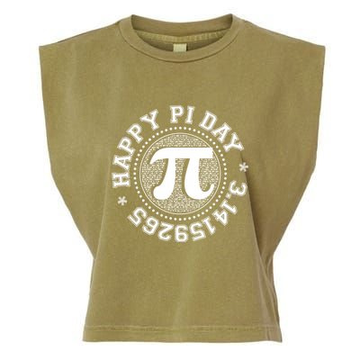 Happy Pi Day 3 1459265 Math Geek Nerd Gift Garment-Dyed Women's Muscle Tee
